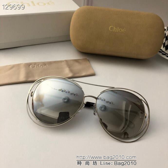 CHLOE克洛伊 CE134S 時髦復古大框設計 時尚太陽鏡 男女神必備單品   lly1573
